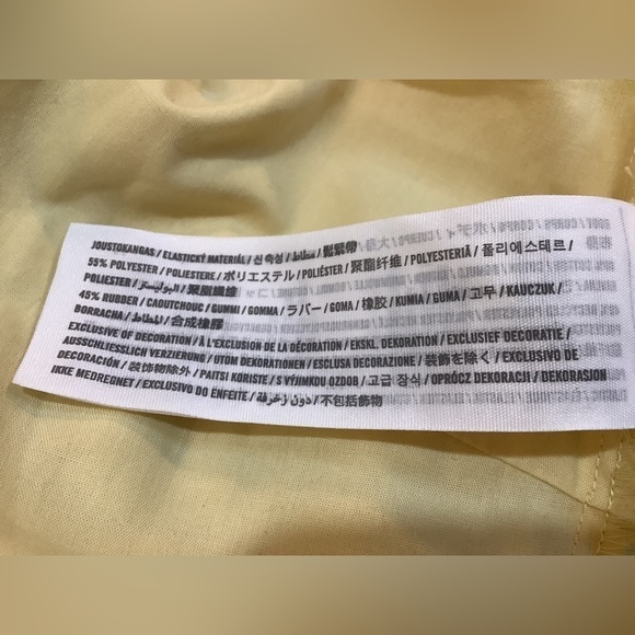 NWT Medium Abercrombie and Fitch V Neck mid sleeve tie blouse - Picture 7 of 8